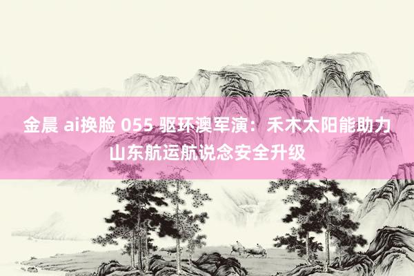 金晨 ai换脸 055 驱环澳军演：禾木太阳能助力山东航运航说念安全升级